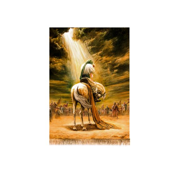 کتیبه تصویر طرح معرکه عاشورا