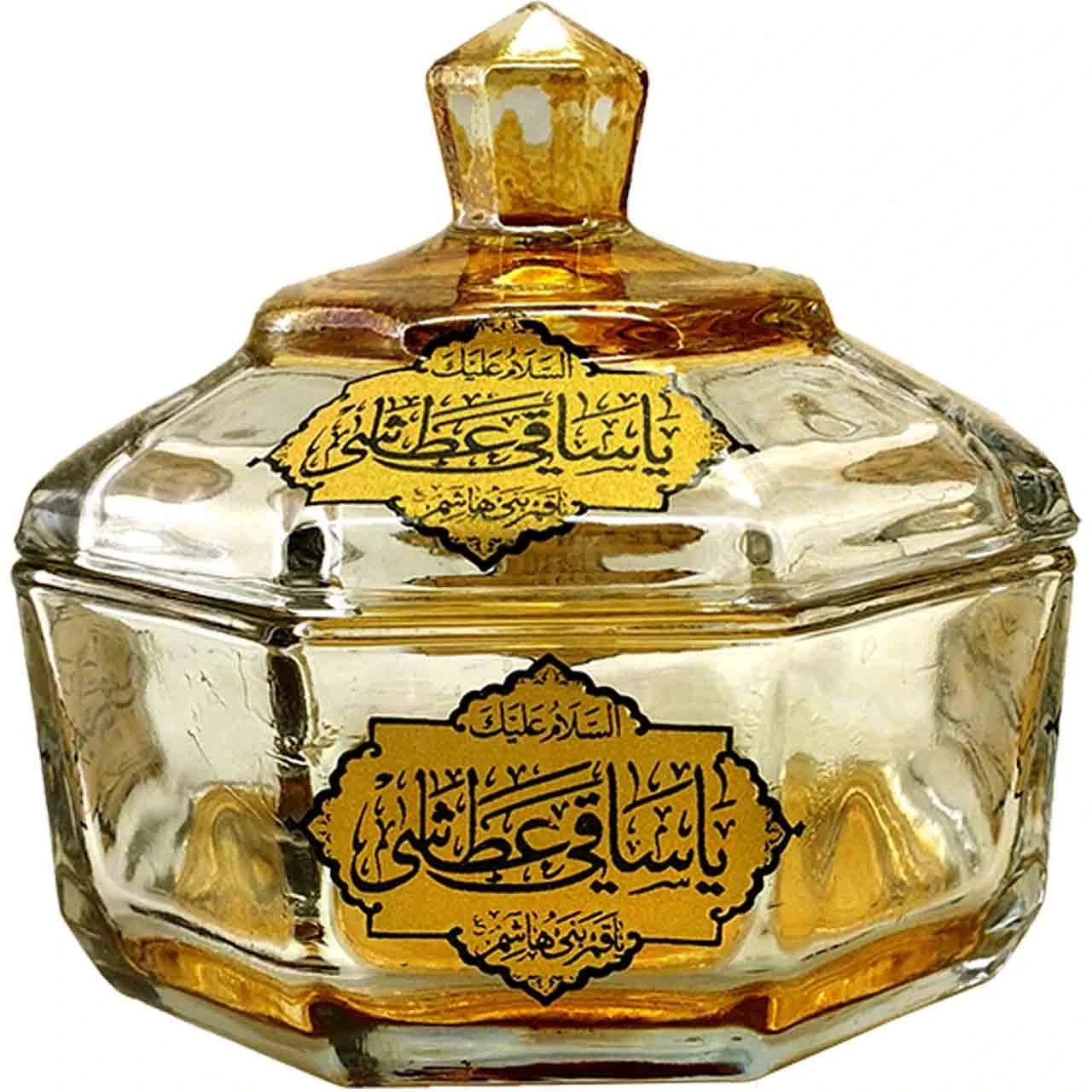 تصویر وارد شده از ترب قندان مذهبی بلوری یا س