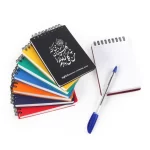 دفترچه یادداشت پاپکو با شعار من گلی دارم عالم را گلستان می کند NB_616